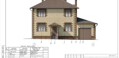Состав рабочей документации для строительства дома из пеноблоков